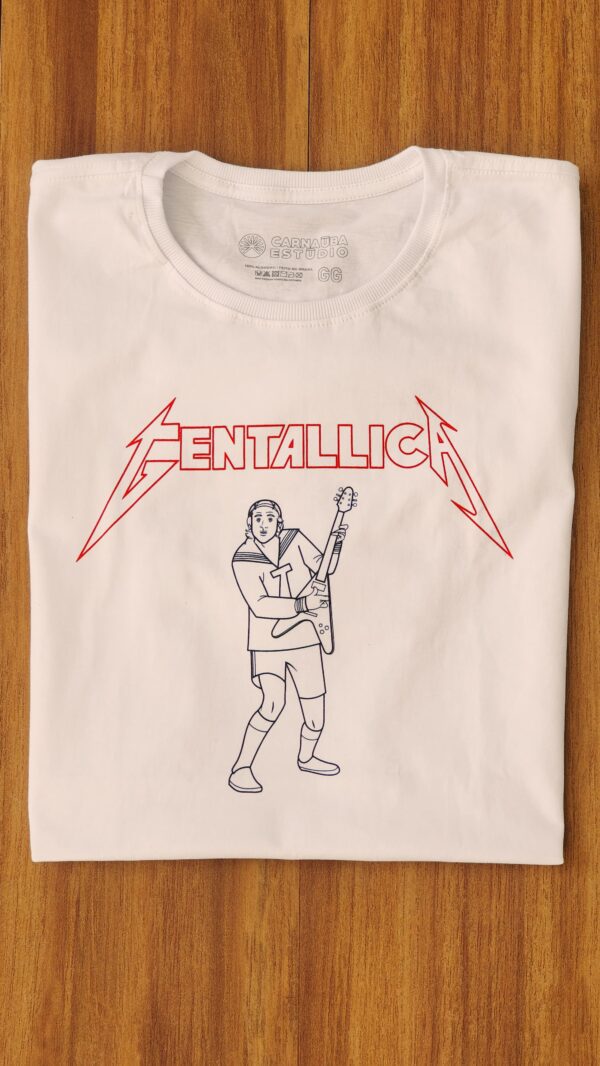Camiseta - Gentállica - Carnaúba Estúdio - Image 3