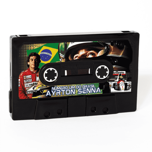 Carteira K7 - Ayrton Senna - Carnaúba Estúdio